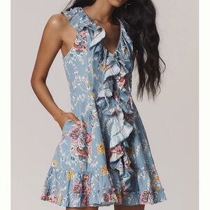 Love the Label Bowie Ruffle Mini Dress